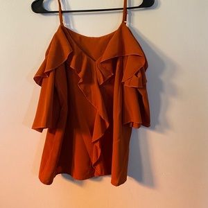 SHEIN Cold Shoulder Top